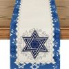 chemin de table en lin  Maguen David