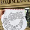 autocollants et coloriage de  Rosh Hachana
