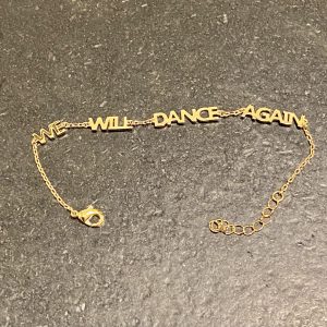 Bracelet Plaqué Or We Will Dance Again