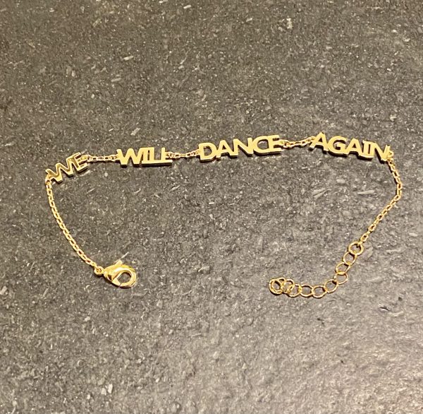 Bracelet Plaqué Or We Will Dance Again