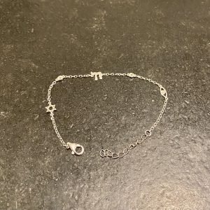 Bracelet Argent  Maguen David Haï œil 