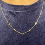 Collier Plaqué Or Maguen David  Haï  œil 