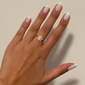 bague flamme Bague FLAMME AESH SHELI Multicolore Plaqué or