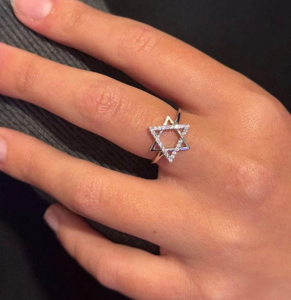 Bague Maguen David en Argent