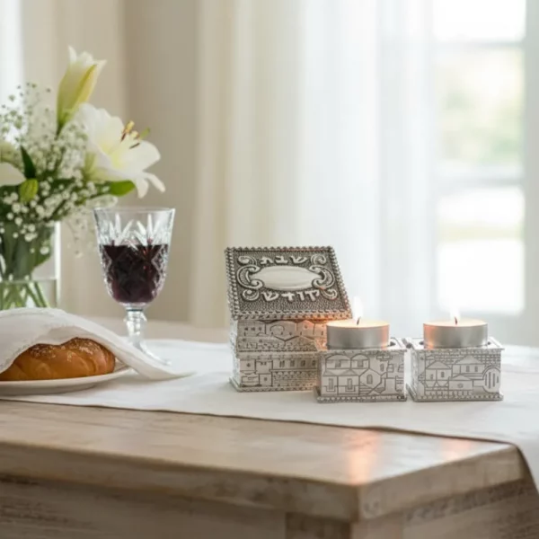 Bougeoir de Shabbat  de voyage