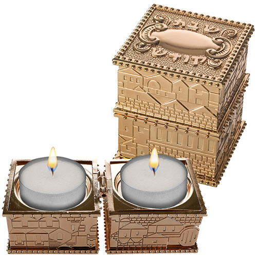 Bougeoir de shabbat de voyage