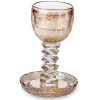 verre a kidouch  cristal Yom Achichi