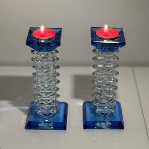 IMG_1242 Bougeoir de Shabbat Cristal