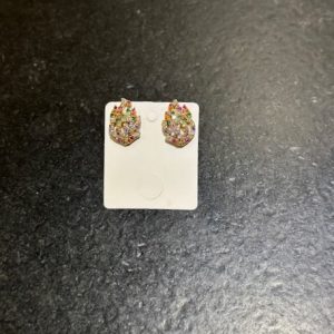 IMG_3547 Boucles d’oreilles Plaqué Or Flamme Rabbi nahman de Breslev