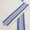 Talith Nid D’Abeille Bleu et Argent gros fils séfarade