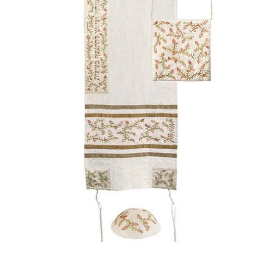 ensemble Talith kipa et pochette pour Bat Mitsvah