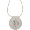 Collier Nahman imitation cuir 4,5 cm petek