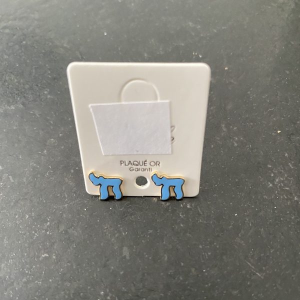 Boucles d'Oreilles Plaqué Or Haï