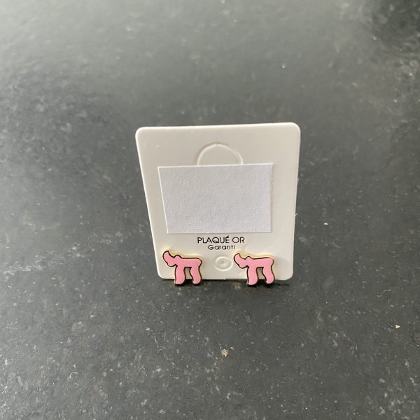 Boucles d'Oreilles Plaqué Or Haï