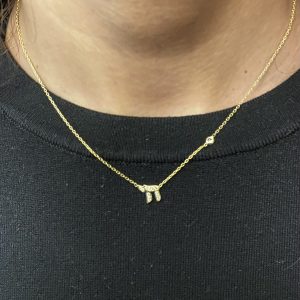 hai plaque or pm collier Haï Plaqué Or