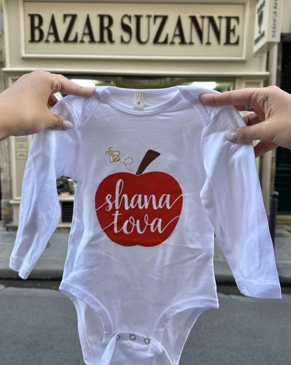 5da15314-cc7d-43e3-ac2b-5d9195814cb6 Body bébé "Shana Tova"