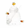 Pot à miel abeille en verre 500 ml