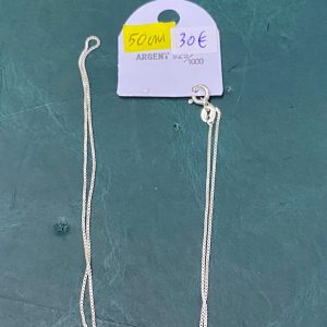 Chaine argent 50cm