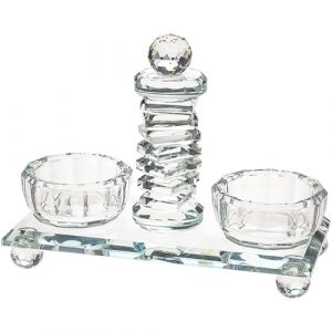 81652 (1) Salière pour Shabbat en cristal