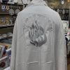Talith Coton Brodé  argent Flamme 
