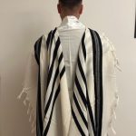 Talith noir grand fils de Michkan Hatchelet
