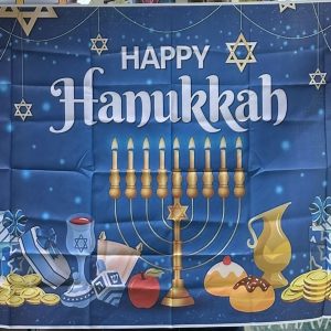 IMG_2062 Décor mural Hanouka 80cm x 120cm