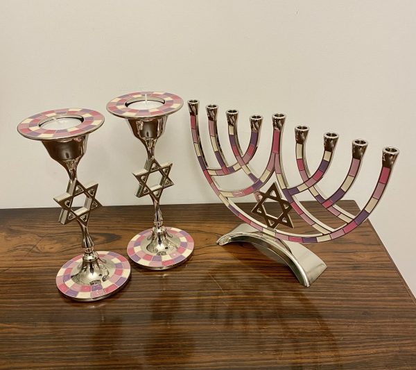 IMG_8356 Bougeoir de Shabbat ✡ Maguen David ✡