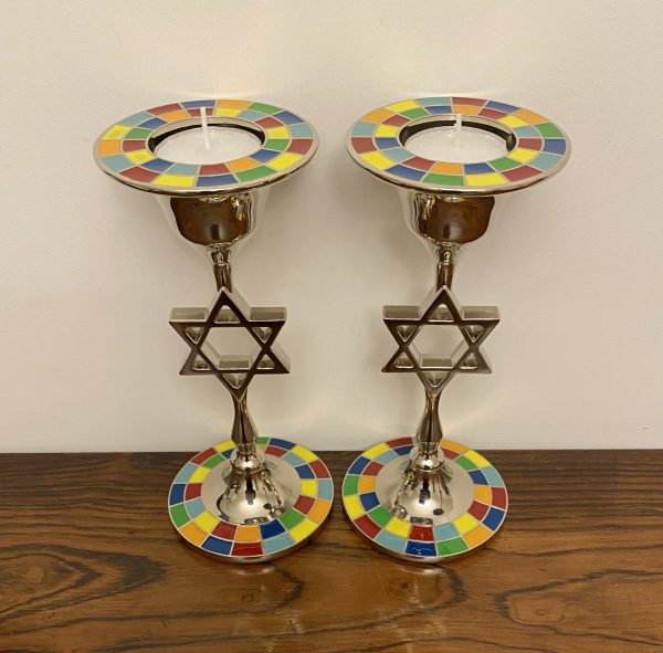 IMG_8358 Bougeoir de Shabbat ✡ Maguen David ✡