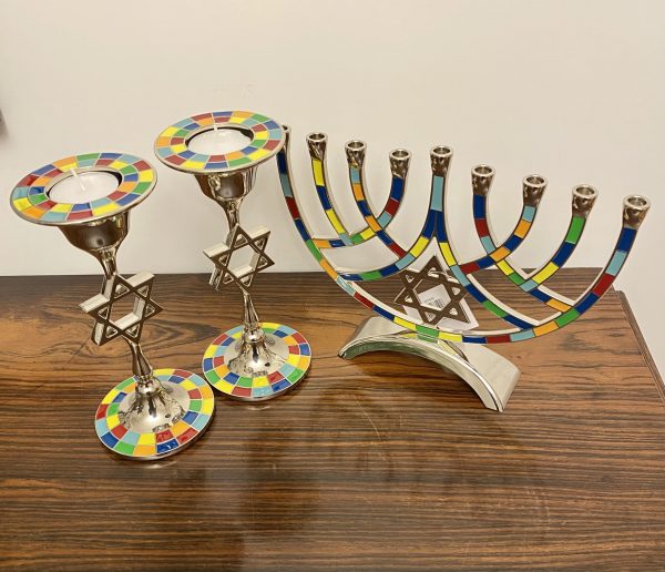 IMG_8360 Bougeoir de Shabbat ✡ Maguen David ✡