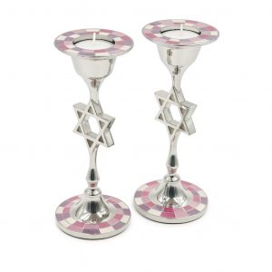 Bougeoir de Shabbat ✡ Maguen David ✡