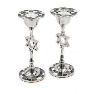 Bougeoir de Shabbat ✡ Maguen David ✡