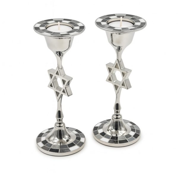 MCCS3033 Bougeoir de Shabbat ✡ Maguen David ✡