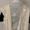 Talith Gadol avec broderie Maguen David ✡
