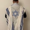 Talith Gadol avec broderie Maguen David ✡