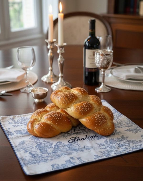 Napperon pour Shabbat