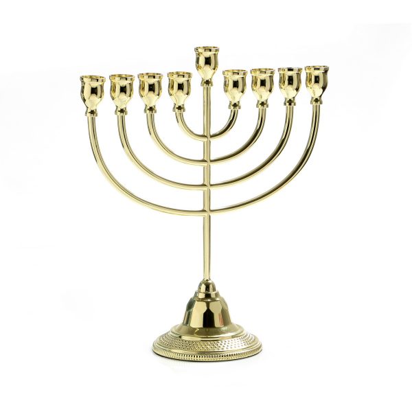 Hanoukia Métal Dorée 