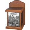 TSEDAKA en bois et métal Maison du Rabbi