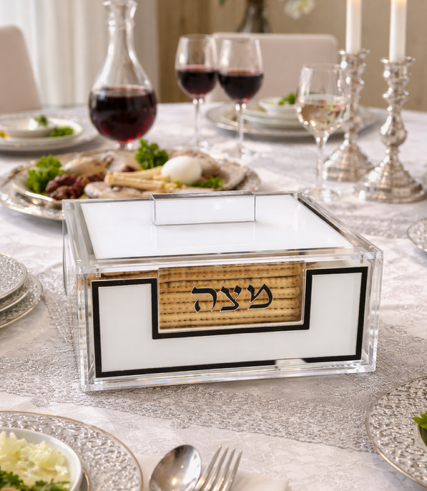 Boite à Matza en plexiglass