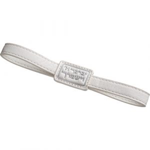 attache talith en similicuir