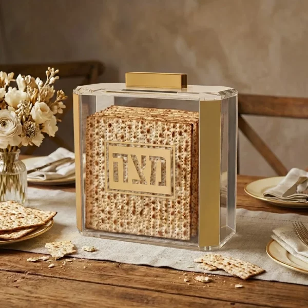 Boite à Matza en plexiglass