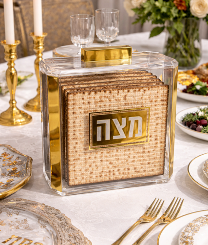 Boite à Matza en plexiglass