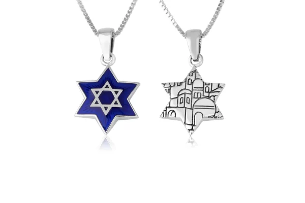 Pendentif Maguen David en argent