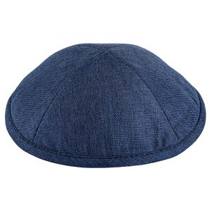 15988 Kippa tissus bleu marine