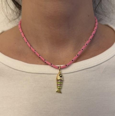 collier poisson ( 6 couleurs)
