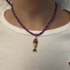 collier poisson ( 6 couleurs)