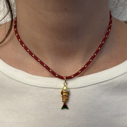 collier poisson ( 6 couleurs)