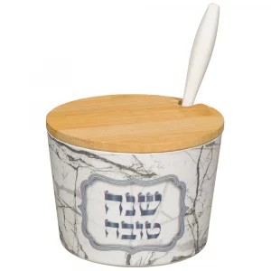 Pot pour le Miel en fibre de Bambou