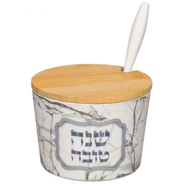 Pot pour le Miel en fibre de Bambou