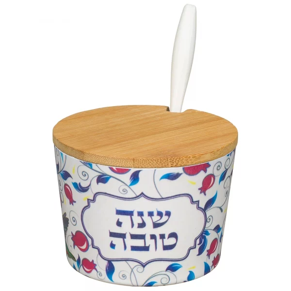 Pot pour le Miel en fibre de Bambou