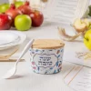 Pot pour le Miel en fibre de Bambou